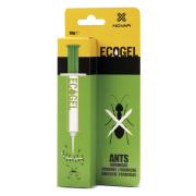 Syringe with gel insecticide bait system